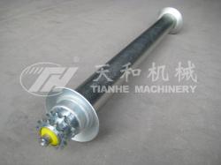 TH2321型(xing) 鋼制雙(shuāng)鏈擋邊(biān)輥筒