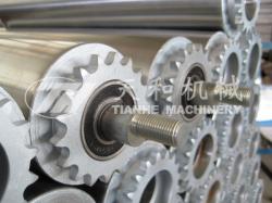 鋼制(zhi)單鏈車(che)制輥筒(tǒng) 偏心軸(zhou)（鍍硬鉻(gè)）