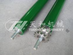 鋼制(zhi)雙鏈車(chē)制輥筒(tong)（聚氨酯(zhǐ)）