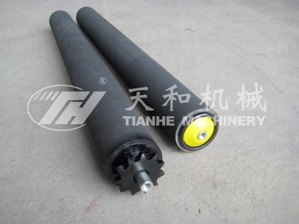 TH2214型(xing) 鋼制單鏈(liàn)包膠輥筒(tǒng)