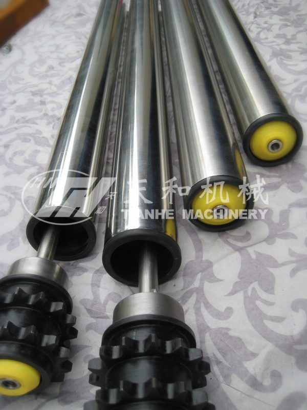 TH3221型 鋼制(zhi)雙鏈摩擦(ca)積放輥筒(tong)